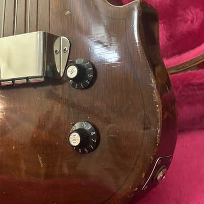 Vintage Gibson EB-1 Electric Bass 1969 Walnut HSC image 7