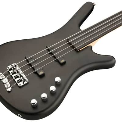 Warwick RockBass Corvette Basic | 4-String | Nirvana Black Transparent Satin | Fretless image 1