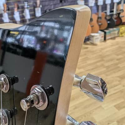 Hofner Shorty Blue Travel Electric Guitar - B Stock image 5