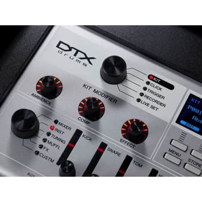 Yamaha Electronic Drum Kit DTX10 TCS Pad - Black Forest image 7