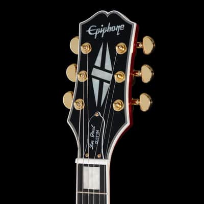 Epiphone Les Paul Custom Figured Heritage Cherry Sunburst with Gig Bag image 7