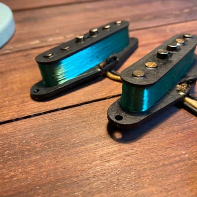 GENERAL VINTAGE TONE 1963 Stevie for Stratocaster ®️ pickups set NOS Corona Wire NY , US Left Hand image 6