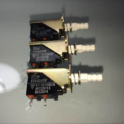 Vintage ALPS (Japan) TV-3 Power Switch (Without plastic button!)(3 pack) image 3