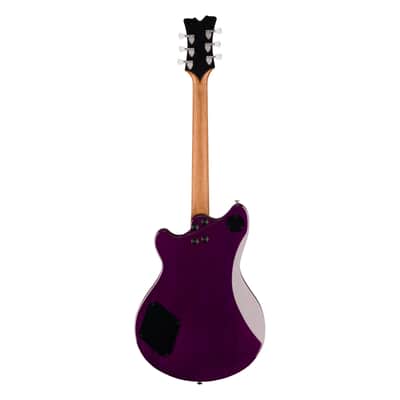 EVH SA-126 Special QM EB Transparent Purple - Electric Guitar image 2
