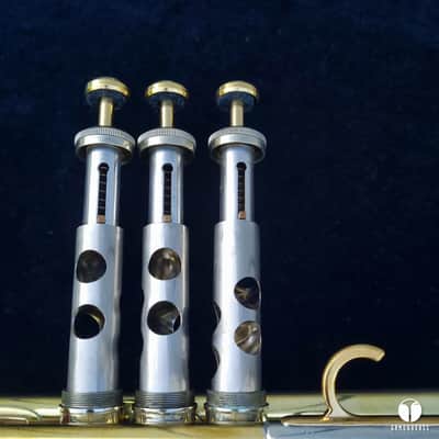 1947 The Martin Committee DELUXE trumpet case mouthpiece gamonbrass image 23