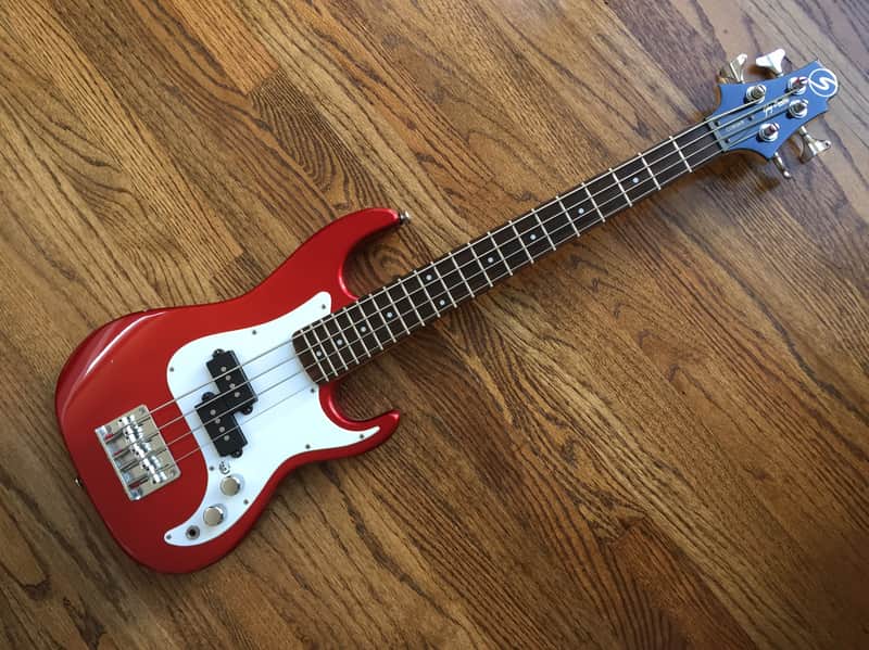 Samick Corsair Mini Bass Candy Apple Red image 1