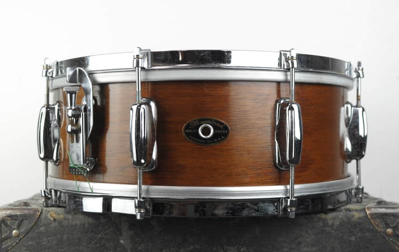 1950s Slingerland 5x14 Natural Student Radio King Snare Drum image 1