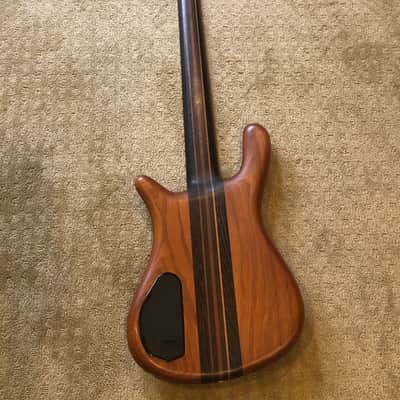 Dirk Lance (Incubus) Owned Warwick Streamer Stage II 5-String Fretless Custom 1999 Natural image 7