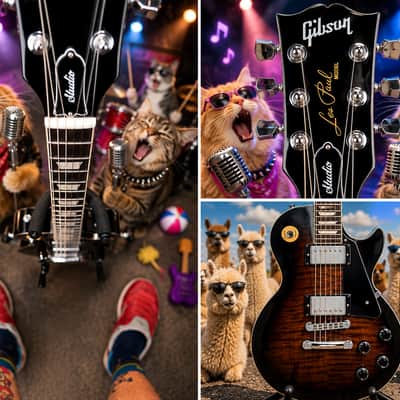 Almost New!!! Gibson Exclusive Les Paul Studio Session 2025-2026 - Smokeburst image 1