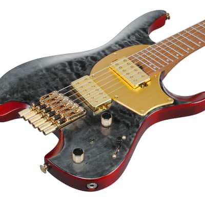 Ibanez Manuel Gardner Fernandes Signature 6 String Electric Guitar w/Bag - Obsidian Black Low Gloss (MGFM10OBL) image 7