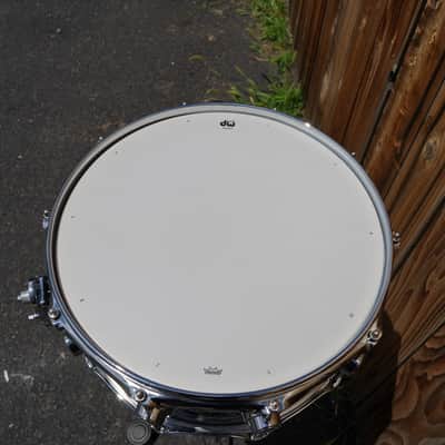 DW USA Collectors Series - Ebony Chaos FP - 6.5 x 14" Pure Maple SSC Shell With Ring's Snare Drum image 10