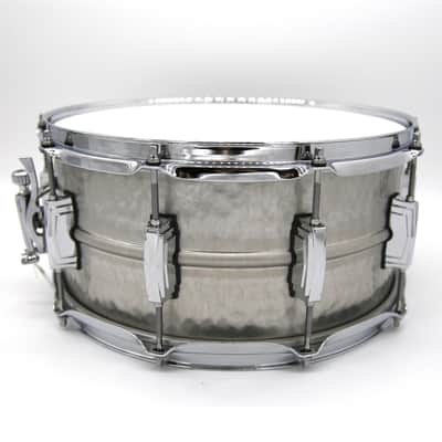 Ludwig 6.5x14" Acrophonic Hammered Snare Drum LA405K image 4