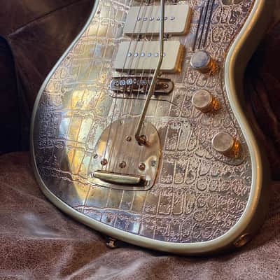 James Trussart Steel Master 2012 - Shiny antique gold gator image 3