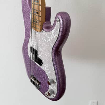 Fender Limited Edition Adam Clayton Precision Bass 2017 - Purple Sparkle image 6
