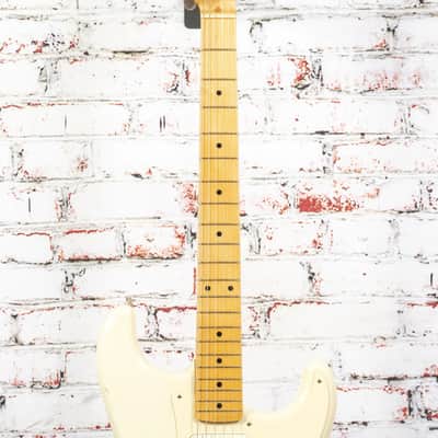 Fender - 2017 American Original 50s Stratocaster - Electric Guitar - White Blonde - w/OHSC - USED image 5