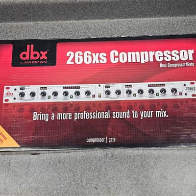 NEW dbx 266xs Dual Channel Compressor Gate In Factory Sealed Box image 6