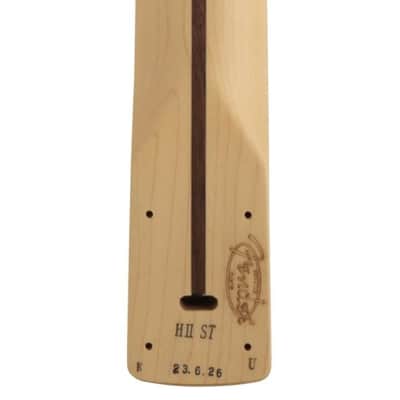 Made in Japan Hybrid II Stratocaster Neck, 22 Narrow Tall Frets, 9.5" Radius, C Shape, Maple image 2