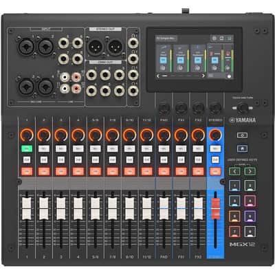 Yamaha MGX12 18-Channel Digital Mixing Console with Audio Interface Black image 1