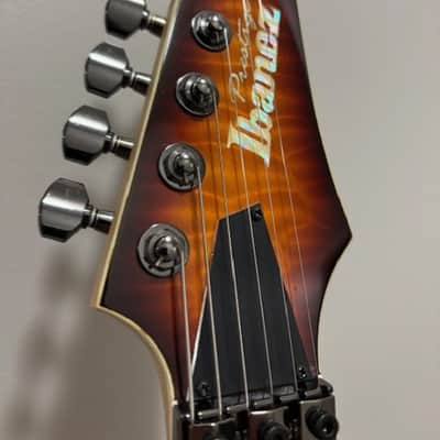 Ibanez S5470Q-RBB Prestige 2012 - 2014 - Regal Brown Burst image 5