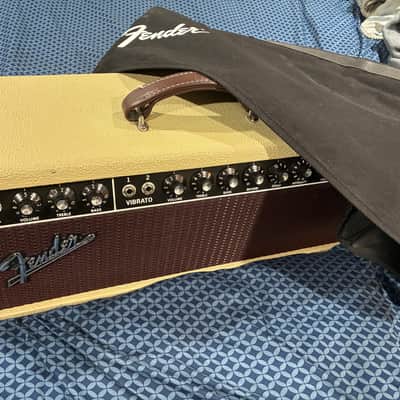 Fender Limited Edition '65 Reissue Deluxe Reverb Head 2014 - 2016 - Blonde image 11