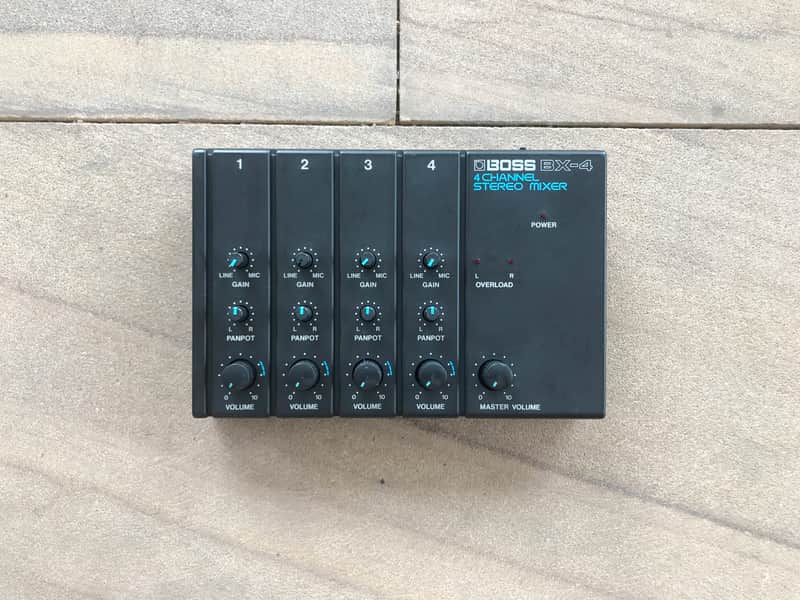 Boss BX-4 Four Channel Stereo Mixer (Made in Japan) image 1