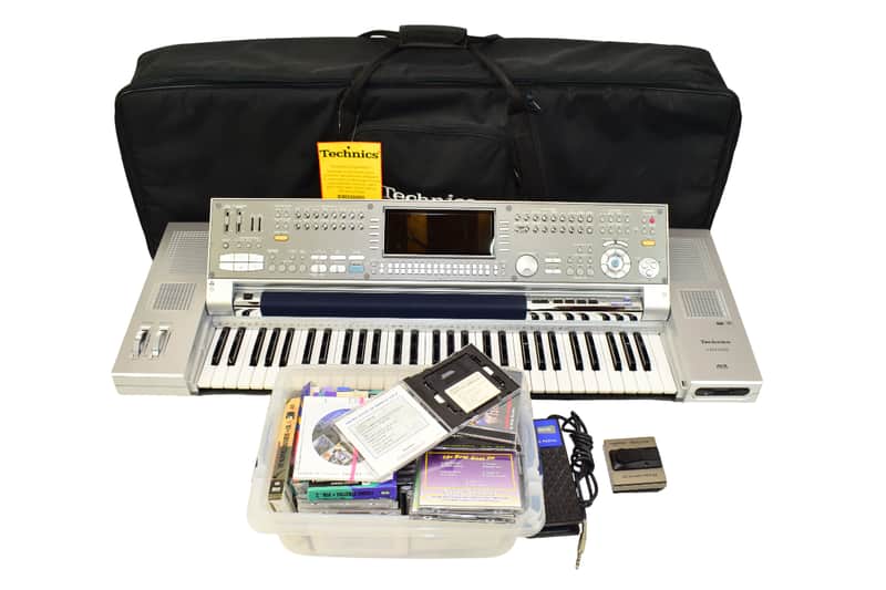 Technics SX-KN7000 Arranger Workstation Keyboard AS IS w/ Bag, Pedals & Sound Library image 1