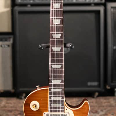 Gibson Custom Shop 1959 Les Paul Standard Reissue Murphy Lab Heavy Aged Electric Guitar - Golden Poppy Burst with Hardshell Case image 5