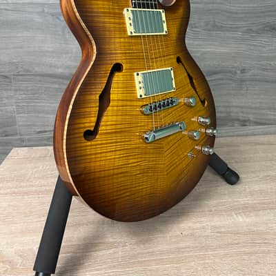Carvin SH575 Semi-Hollow Electric Synth Access Guitar Piezo w/ Case #2818 image 4