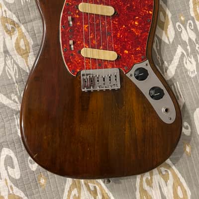 Fender Mustang Guitar with Rosewood Fretboard 1966 image 5