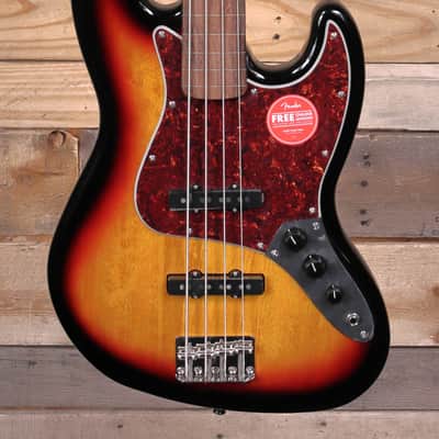 Squier Classic Vibe '60s Jazz Bass Fretless 3-Color Sunburst image 1