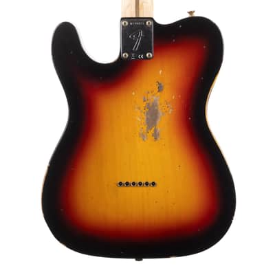Fender Custom Shop 1977 Telecaster Custom Relic - 3 Tone Sunburst image 3