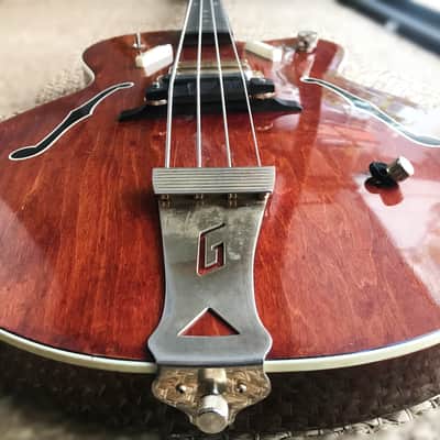 Vintage 1967 Gretsch model 6071 Electric Bass Guitar image 3