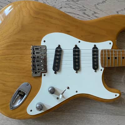 1980s PGM Moon Stratocaster Natural Japan Vintage Custom Shop Higher Quality Than Greco Tokai image 3