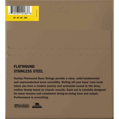Dunlop DBFS40100S Filets plats short scale 40-100 image 2