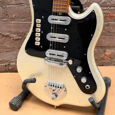 Vintage Bartolini Italian Made 40V Supertone Electric Guitar image 7