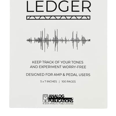 The Tone Ledger - Keep Track of Your Amp and Pedal Tones Worry-Free (Great Gift for Guitar, Bass, Keyboard Users) image 3