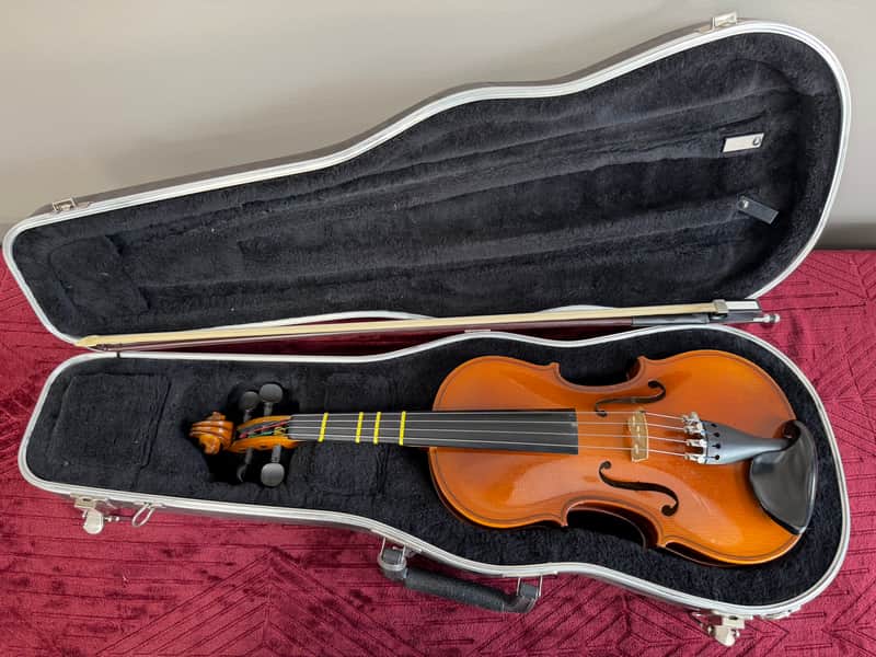 Glaesel VA27E5 13" Viola Outfit with Case and Bow image 1