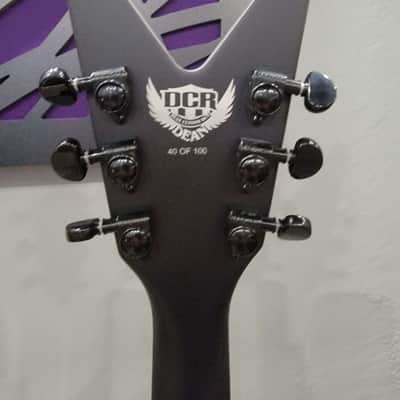 Dean Custom Run #16 Electric ML Guitar, Sandblasted Grey, (#40) DCR ML ET FL SBG image 5