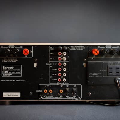 Integrated amplifier Panasonic  SU MA10 1980s, working condition 100V image 5