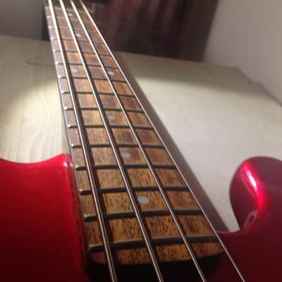 Phantom guitars bass Red 1980's rare image 8