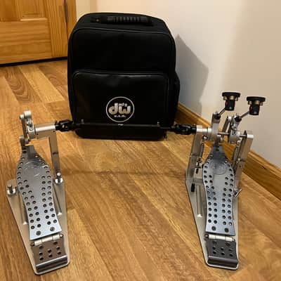 DW DWCPMDD2 Machined Direct Drive Double Bass Drum Pedal 2020s - Chrome image 1