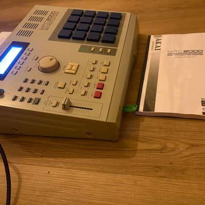 Akai MPC 2000 NEW BLUE SCREEN FAT BLUE PADS USB floppy emulator image 3