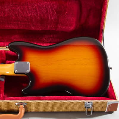 2017 Fender MIJ Traditional ’60s Mustang 3-Tone Sunburst | Japan | Tweed Case image 7