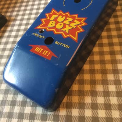 Colorsound Fuzz Box 1 knob fuzz, empty enclosure DAM 2014 blue image 6
