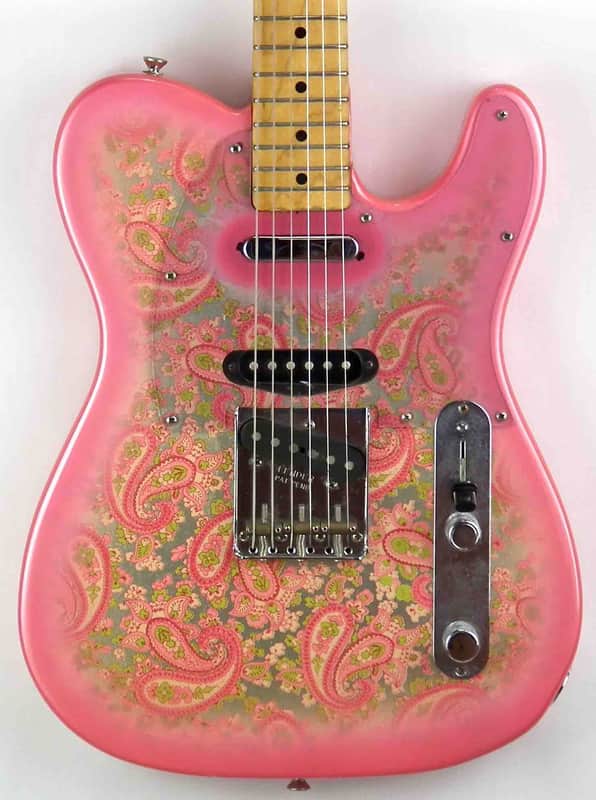 Fender Japan Pink Paisley Telecaster | Reverb