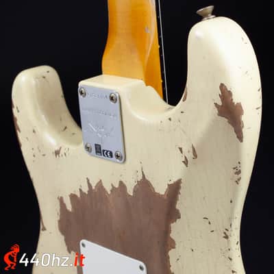 Fender Custom Shop Limited Edition 60 Dual-Mag II Stratocaster Super Heavy Relic Aged Vintage White 1960 image 16