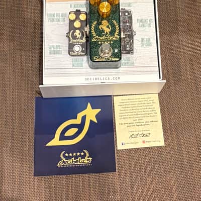 Decibelics Golden Horse Professional Overdrive 2021 Hammered Green image 2