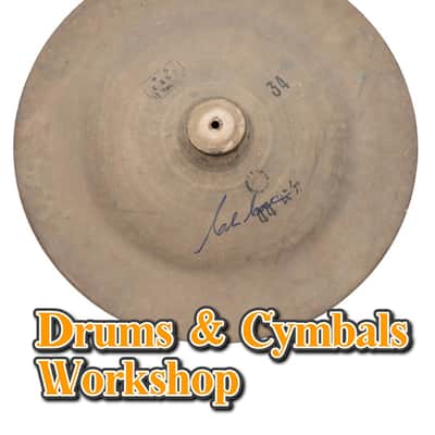 Wuhan Rare, Vintage, Collectable 17,5" China cymbal Ex- Clem Cattini 60s-70s - Hand made hammered image 2