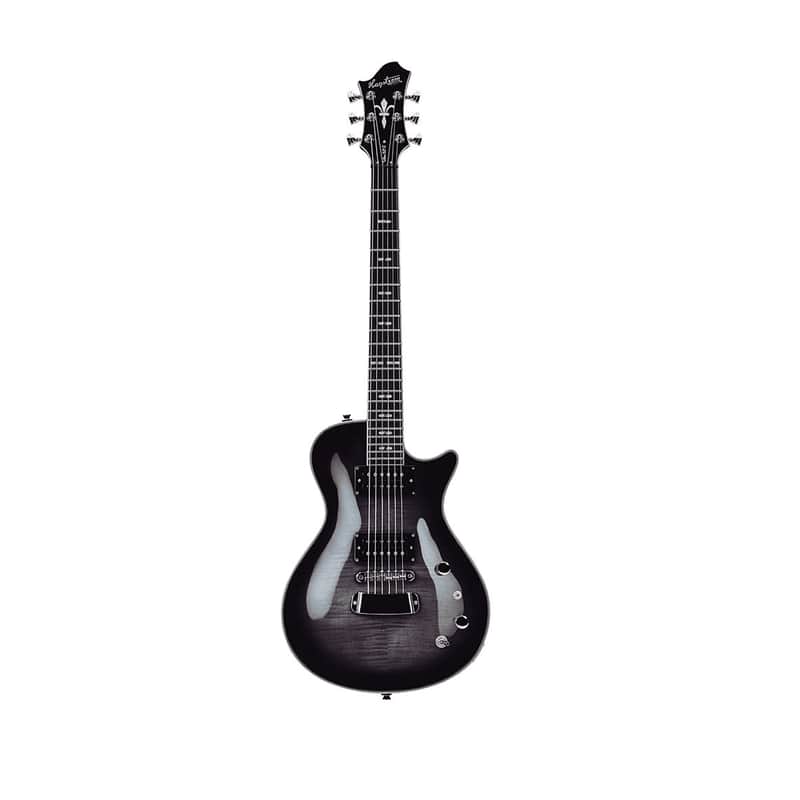 Hagstrom Ultra Swede Electric Guitar Black Burst (Demo Unit) image 1