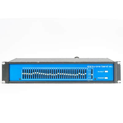 MXR Model 125 - Thirty-One Band EQ Equalizer - Blue Face image 1